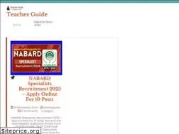 Sites similar to teacherguide.in
