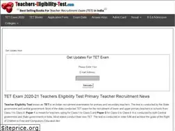 Sites similar to teachers-eligibility-test.com