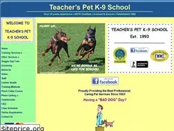Sites similar to teacherspetk9school.com