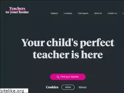 Sites similar to teacherstoyourhome.co.uk