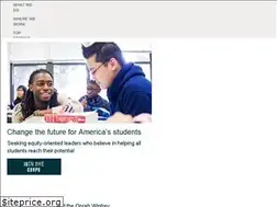 Sites similar to teachforamerica.com