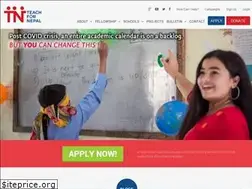 Sites similar to teachfornepal.org