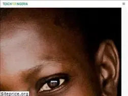 Sites similar to teachfornigeria.org