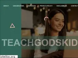 Sites similar to teachgodskids.com