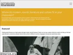 Sites similar to teachgreatjewishbooks.org