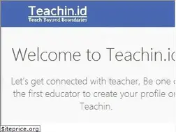 Sites similar to teachin.id