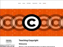 Sites similar to teachingcopyright.org
