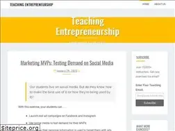 Sites similar to teachingentrepreneurship.org