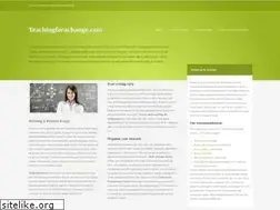 Sites similar to teachingforachange.com