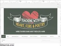 Sites similar to teachingheartfirepoetry.com