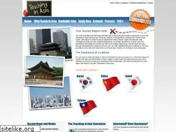 Sites similar to teachinginasia.com
