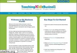 Sites similar to teachingkidsbusiness.com