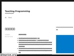 Sites similar to teachingprogramming.net
