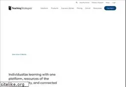 Sites similar to teachingstrategies.com