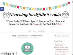 Sites similar to teachingthelittlepeople.com