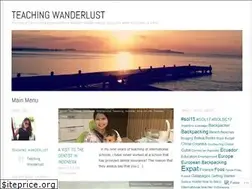 Sites similar to teachingwanderlust.com