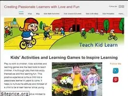 Sites similar to teachkidlearn.com