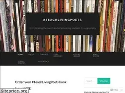 Sites similar to teachlivingpoets.com