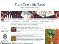 Sites similar to teachmetarot.com