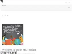 Sites similar to teachmeteacherpodcast.com