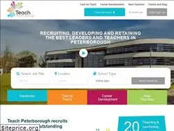 Sites similar to teachpeterborough.co.uk
