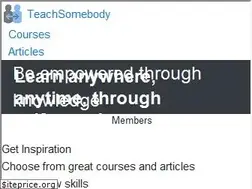Sites similar to teachsomebody.com