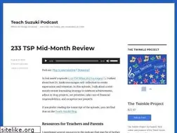 Sites similar to teachsuzuki.com