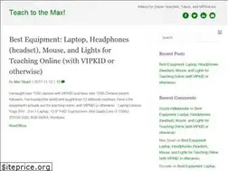 Sites similar to teachtothemax.com