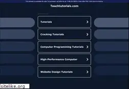 Sites similar to teachtutorials.com
