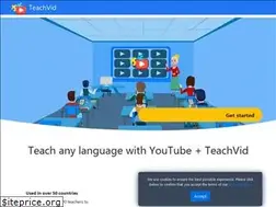 Sites similar to teachvid.com