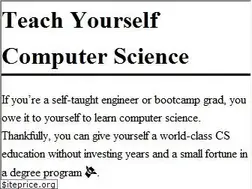 Sites similar to teachyourselfcs.com