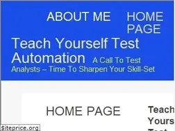 Sites similar to teachyourselftestautomation.com