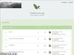 Sites similar to teaforum.org