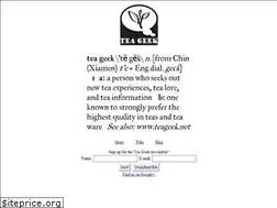 Sites similar to teageek.net