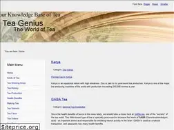 Sites similar to teagenius.com