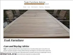 Sites similar to teakfurnitureadvice.co.uk