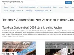 Sites similar to teakholz-gartenmoebel.org