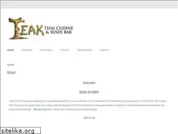 Sites similar to teakthaicuisine.com