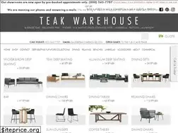 Sites similar to teakwarehouse.com
