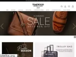 Sites similar to teakwoodleathers.com