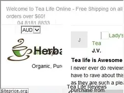 Sites similar to tealife.com.au