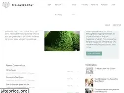 Sites similar to tealovers.com