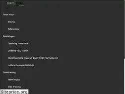 Sites similar to team-focus.nl
