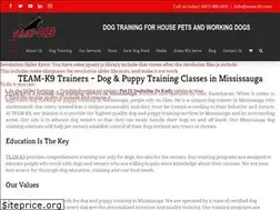 Sites similar to team-k9.com