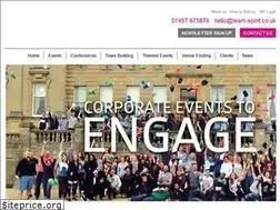 Sites similar to team-spirit.co.uk