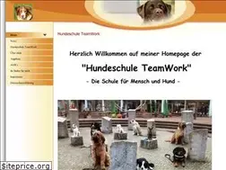 Sites similar to team-work-hundeschule.de