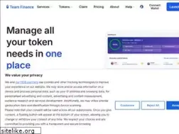 Sites similar to team.finance