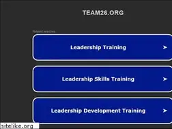 Sites similar to team26.org