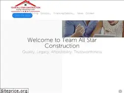 Sites similar to teamallstarconstruction.com