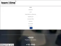 Sites similar to teamandtime.com